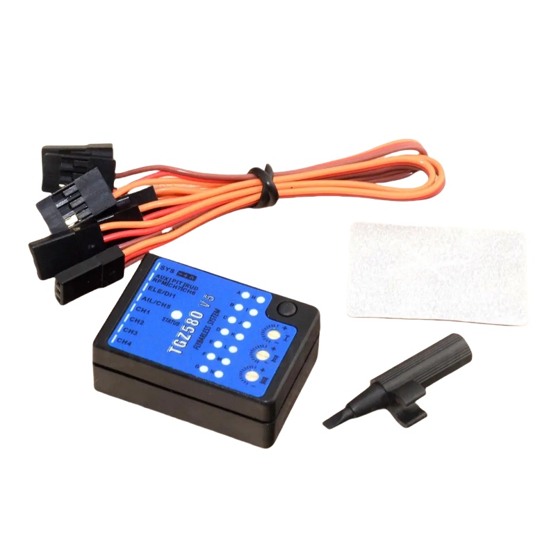 GZ580 V5 3-Axis Flybarless Gyr - Rc Helicopter Nitro review and price