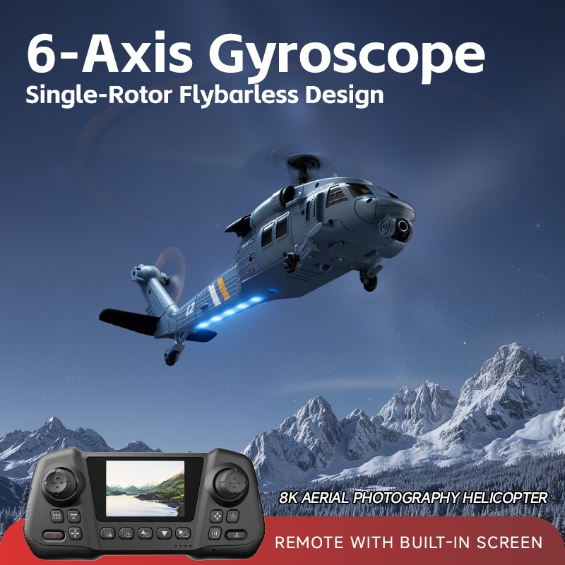 8K Flybarless Optical Flow Hov - Rc Helicopter Nitro review and price