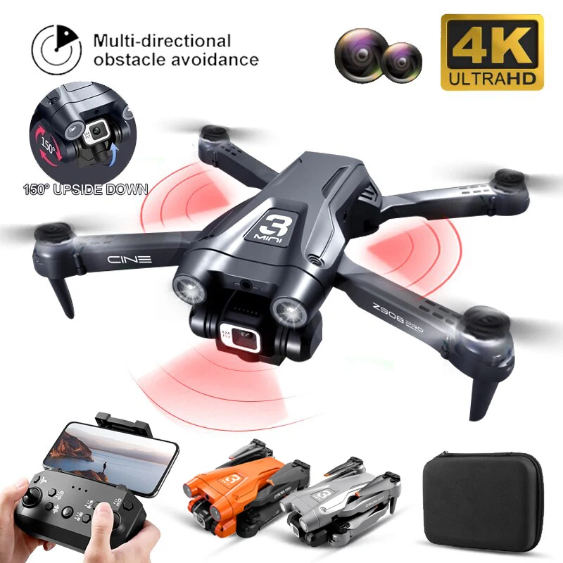 Mini Drone 4k Professional Cam - Rc Helicopter Charger review and price
