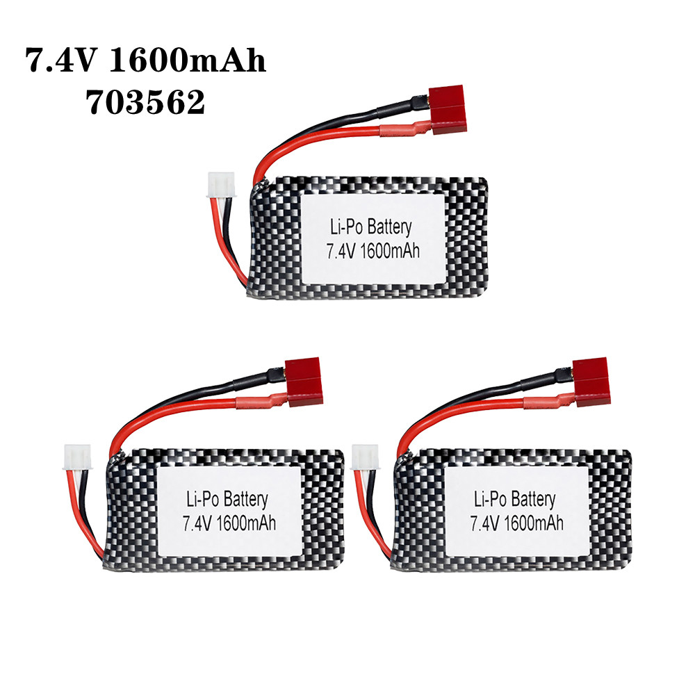 1/2/3pcs/Lot 7.4v 1600mah 7035 - Rc Helicopter Coaxial review and price